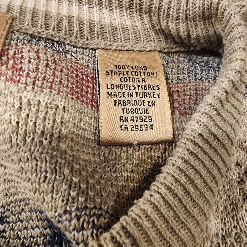 Tricots St Raphael Multicolor Patterned Sweater - image 5